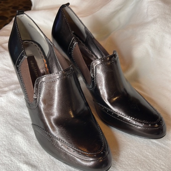 Ruby & Bloom Shoes Ruby & Bloom Size 9 N Women Heel Shoes Brown Faux Leather - Picture 11 of 11